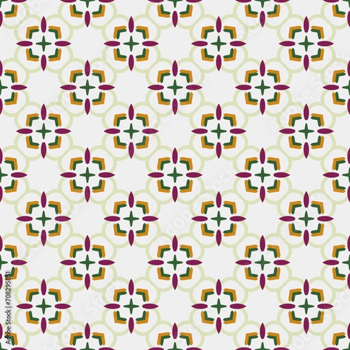 Fototapeta Naklejka Na Ścianę i Meble -  Abstract seamless pattern. Abstract background for fabric print, card, table cloth, furniture, banner, cover, invitation, decoration, wrapping. Repeating pattern.