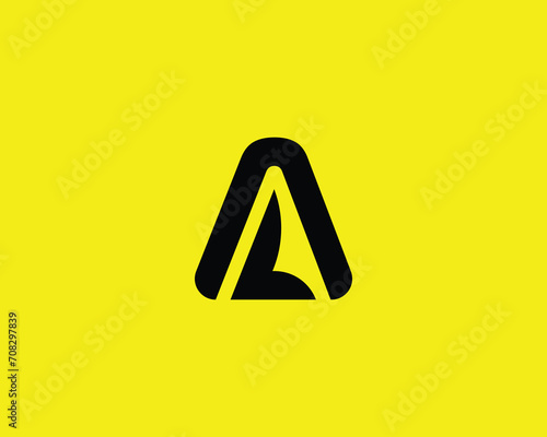AL LA LOGO DESIGN VECTOR TEMPLATE