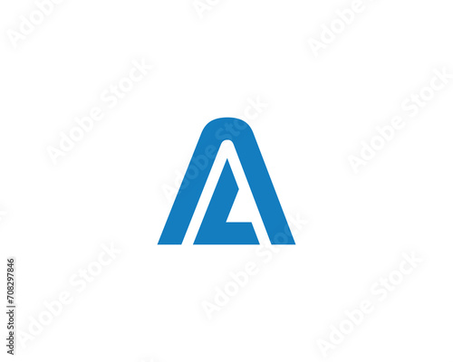 AL LA LOGO DESIGN VECTOR TEMPLATE