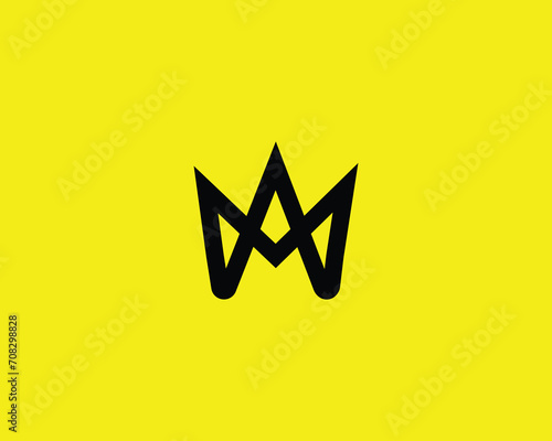AM MA KING LOGO DESIGN VECTOR TEMPLATE