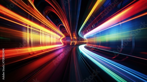 Teleportation quantum entanglement instant transportation solid color background © Niki