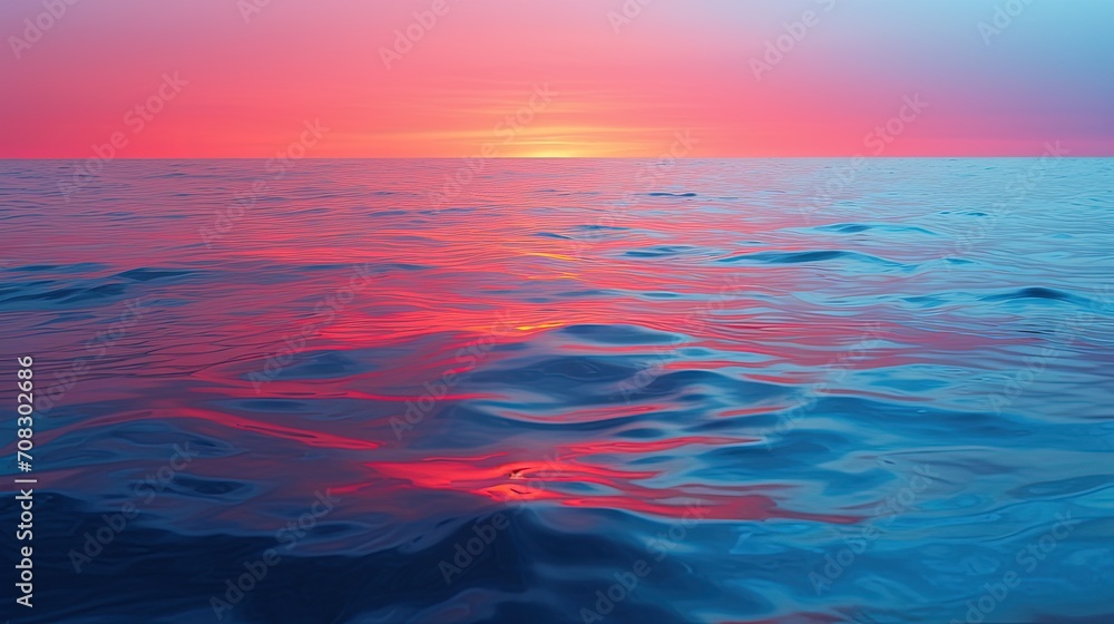 Ocean thermal energy conversion sea temperature gradients renewable power solid color background