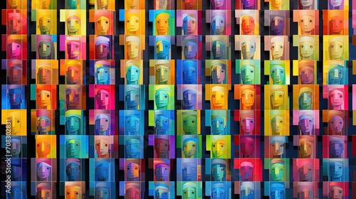 Machine learning art ai generated masterpieces creative algorithms solid color background