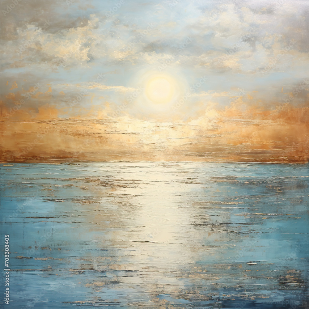 Obraz premium abstract seascape