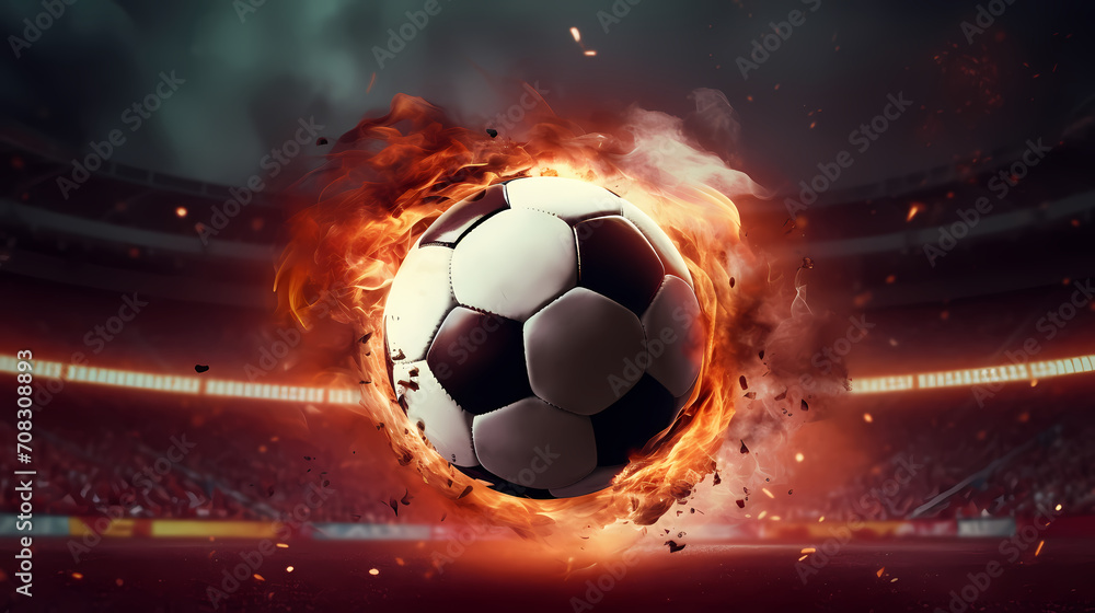 Fototapeta premium Super bowl background, american football banner