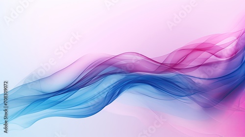 a blue vapor pink background simple sharp music waves