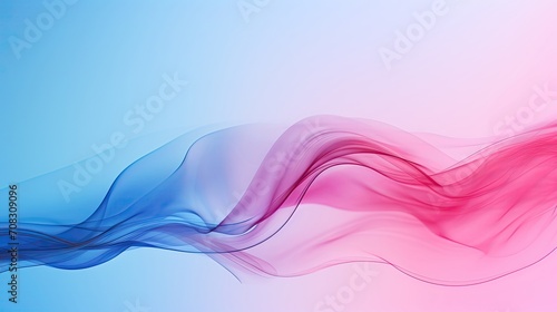 a blue vapor pink background simple sharp music waves