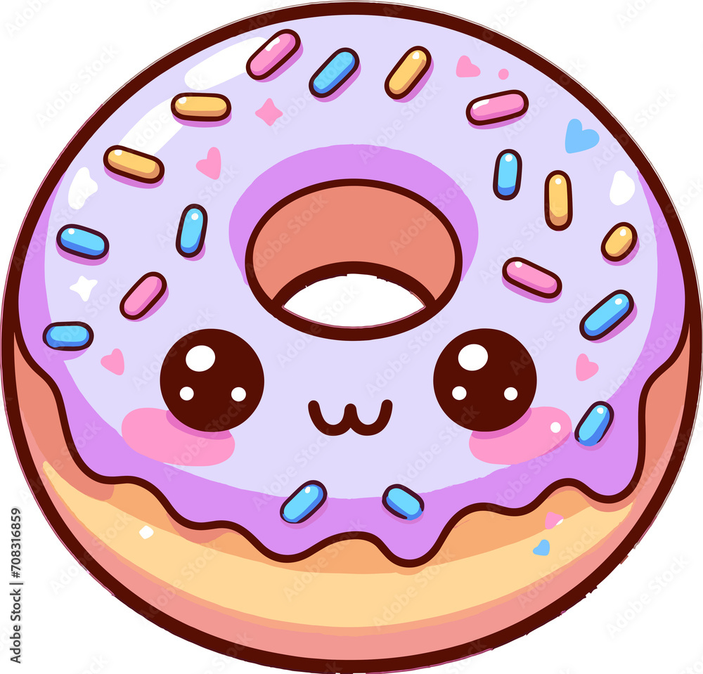 donut - 도넛. Generative AI donut - 도넛. Generative AI
