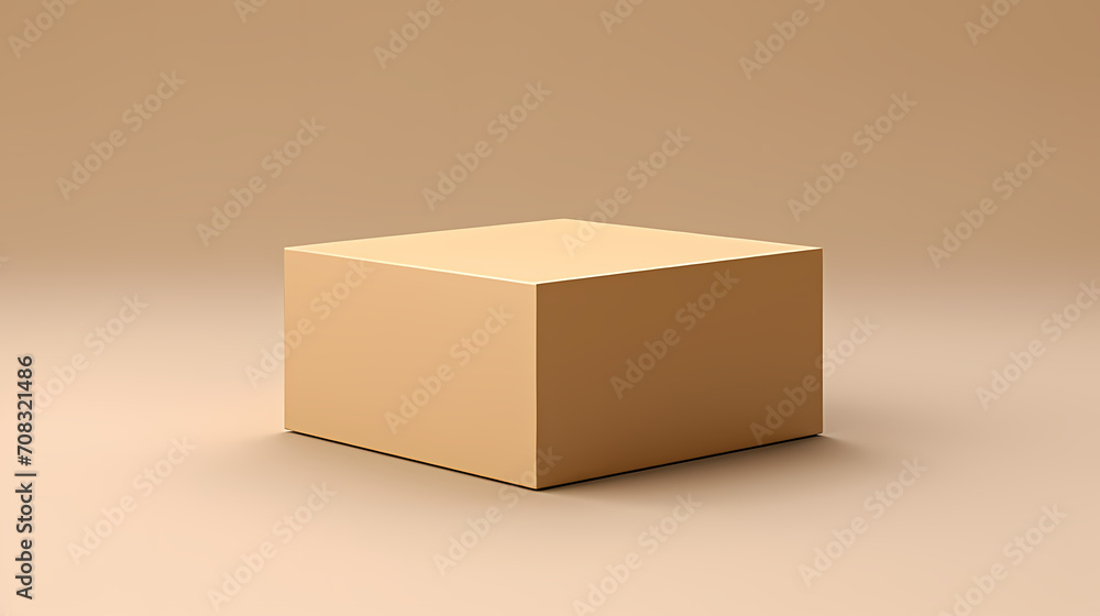 Fototapeta premium Podium, booth, stage, product background for displaying products, 3D rendering