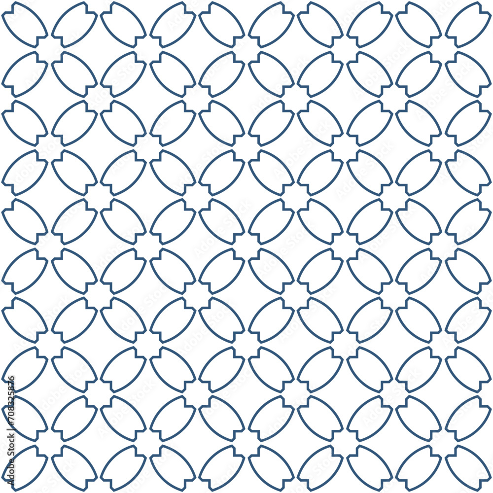 Fototapeta premium Elegant Classic Vintage Seamless Pattern