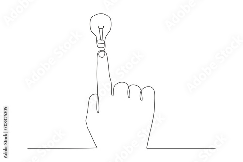 Someone who wants to turn off the lights