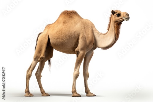 camel on white background
