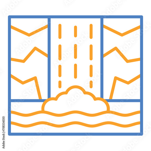 Waterfall Icon