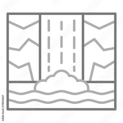 Waterfall Icon