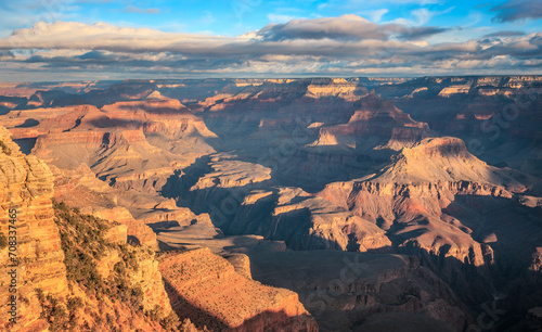 Shadows and Light in the Canyon, Grand Canyon National Park, Arizona