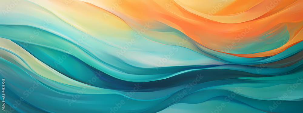 Silken Waves: A Journey from Ocean Depths to Sunset Skies Silken Waves: A Journey from Ocean Depths to Sunset Skies