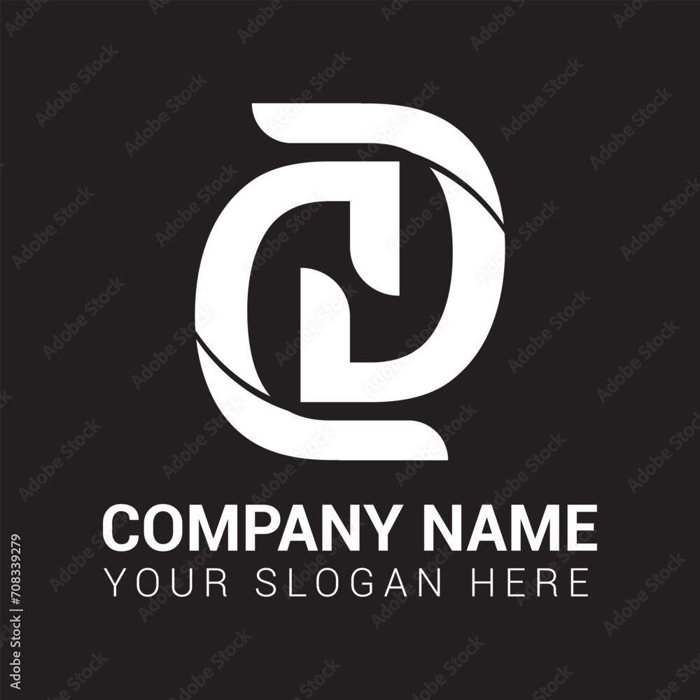 Minimal Innovative Initial CD logo and DC logo. Letter CD DC creative elegant Monogram. Premium Business logo icon. White color on black background Minimal Innovative Initial CD logo and DC logo. Letter CD DC creative elegant Monogram. Premium Business logo icon. White color on black background