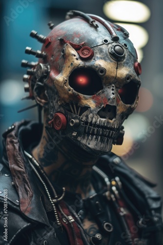 zombie cyber punk man © Tomi adi kartika