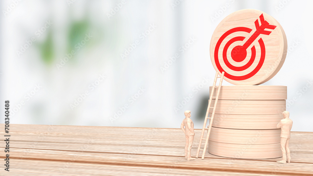 The target icon for business concept 3d rendering.. The target icon for business concept 3d rendering..