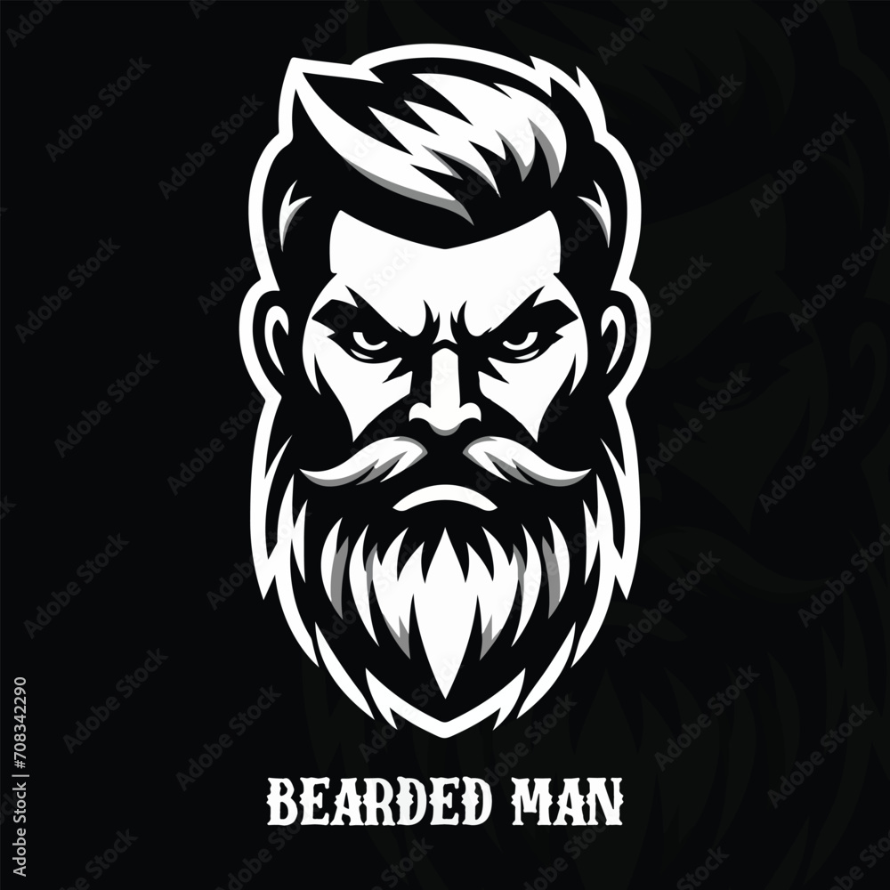 Obraz premium Bearded man 