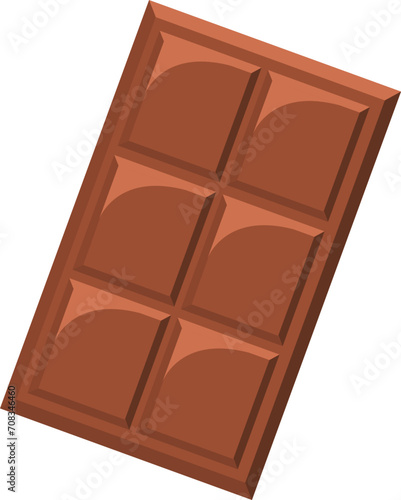 chocolate bar vector illustration 