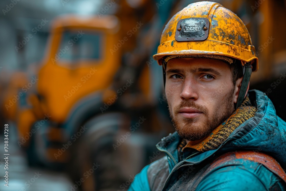portrait of a construction worker portrait of a construction worker