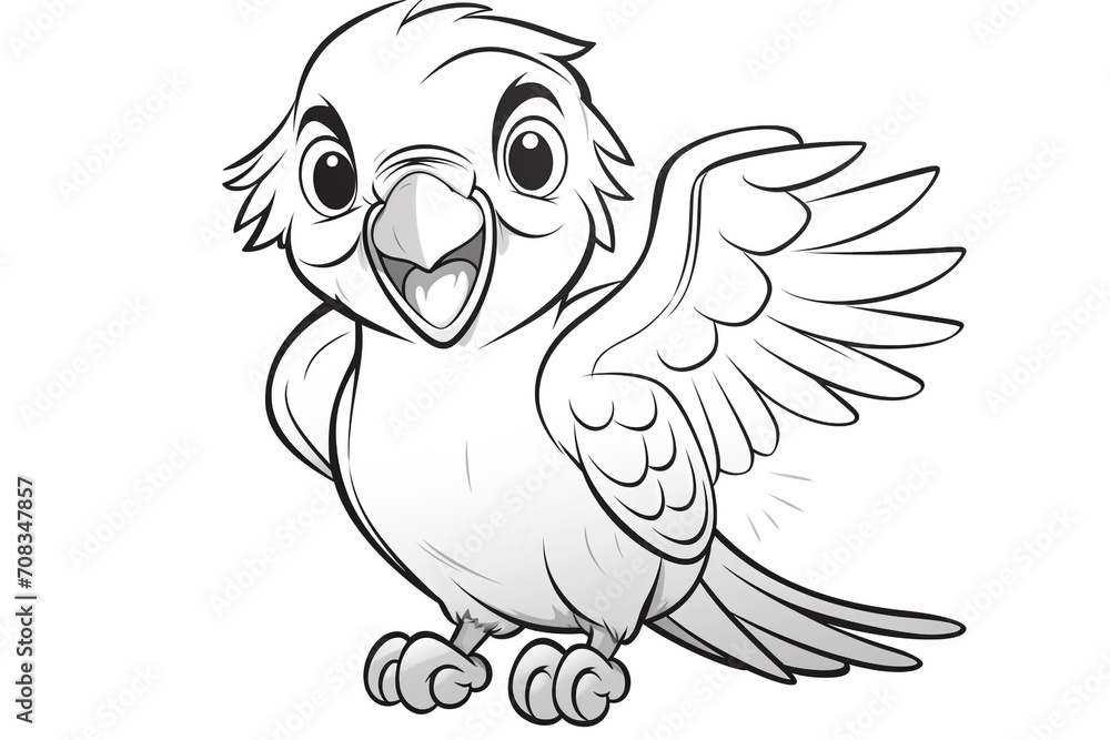 Fototapeta premium Toucan Hummin bird Penguin narrow Falcon Swan Heron Woodpecker Seagull Blue Jay Cardinal Peacock Vulture Albatross Kiwi Kingfisher Canary Wren Magpie Osprey feather JPG background generative ai 