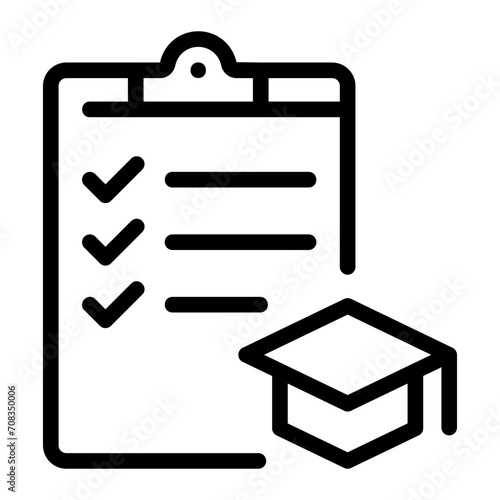 requirements line icon