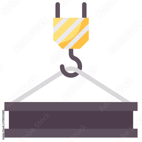 girder flat vector icon