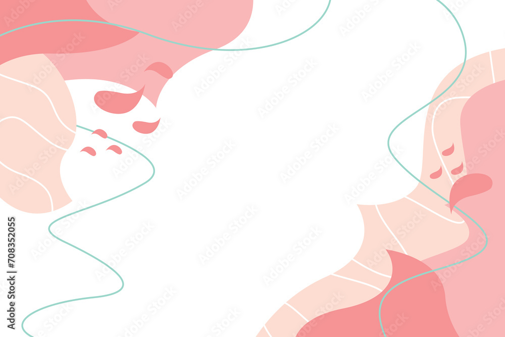 abstract landing page background design banner web flat vector illustration abstract landing page background design banner web flat vector illustration