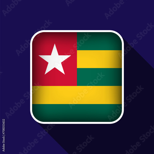 Free Download Flat Togo Flag Background Vector Illustration - GFXLoad