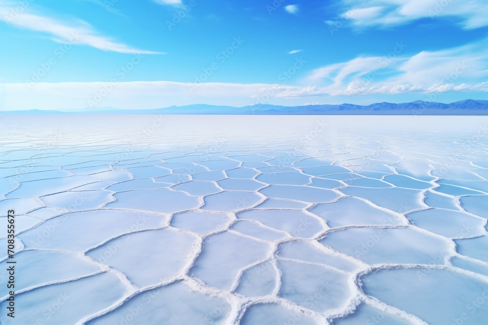 Fototapeta premium A white sand desert