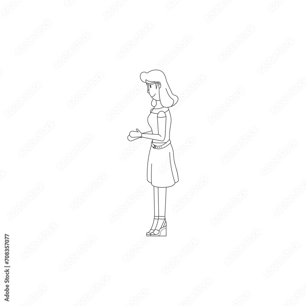 Obraz premium coloring books vector activities of people working book