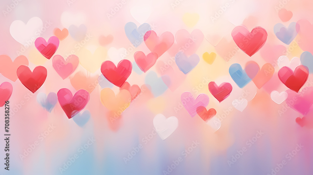 Valentine's Day, hearts, hearts, Valentine's Day background, wedding background