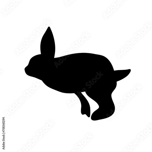 Rabbit Silhouette