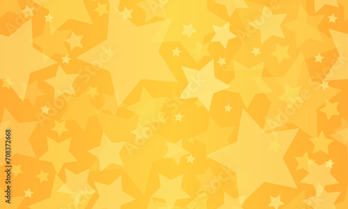 Abstract stars background. Golden stars pattern. Seamless stars background.
