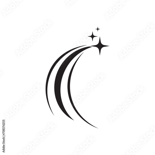 Fast star logo temolate vector