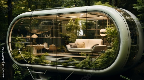 Mobile Residence in Nature Generative AI