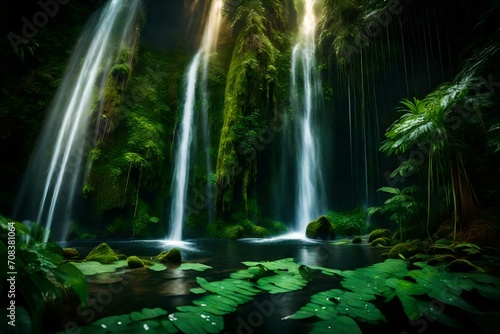 waterfall in the forest