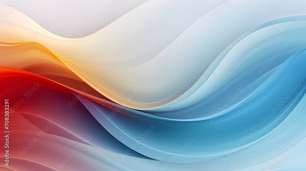 A seamless abstract soft multicolor texture background with elegant swirling curves in a wave pattern, full color set against a white background. A seamless abstract soft multicolor texture background with elegant swirling curves in a wave pattern, full color set against a white background.