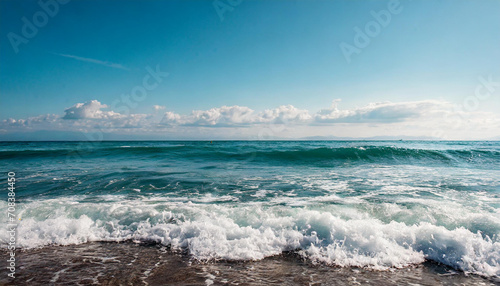 Close-up shot of sea water