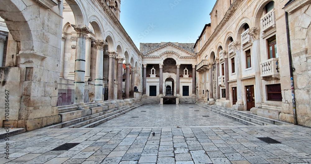 Fototapeta premium Diocletian's palace in Split - Croatia