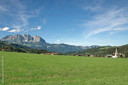 Village of Reith bei Kitzbuehel,Tirol,Austria