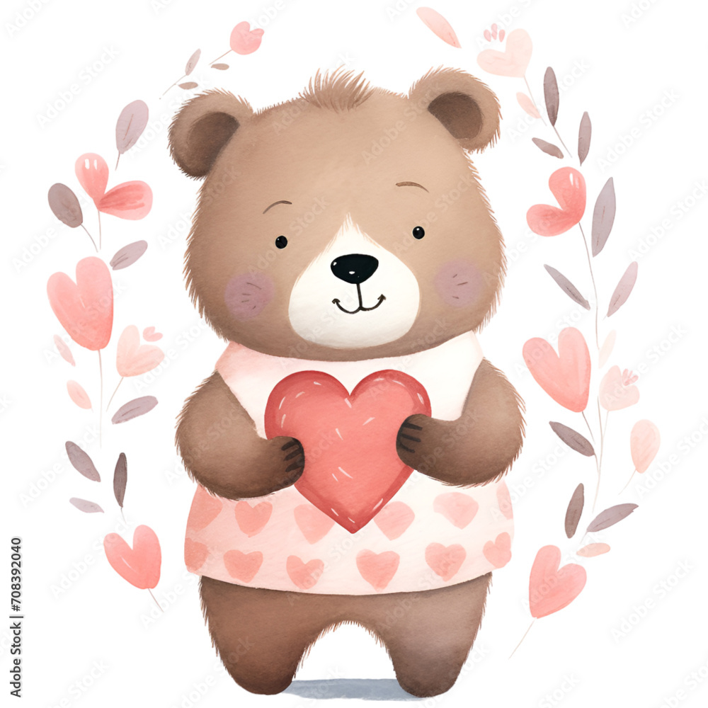 teddy bear with heart teddy bear with heart