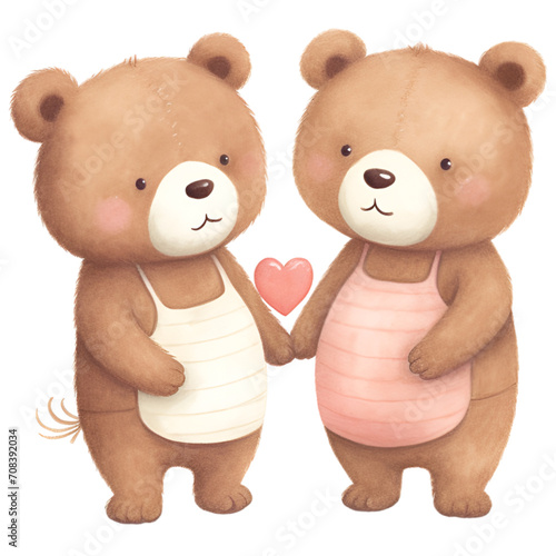 two teddy bears © Intira