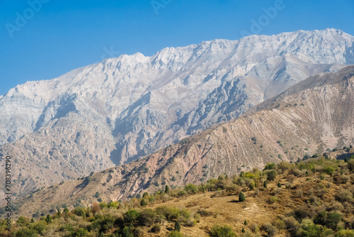 Chimgan mountains near Tashkent city  Uzbekistan