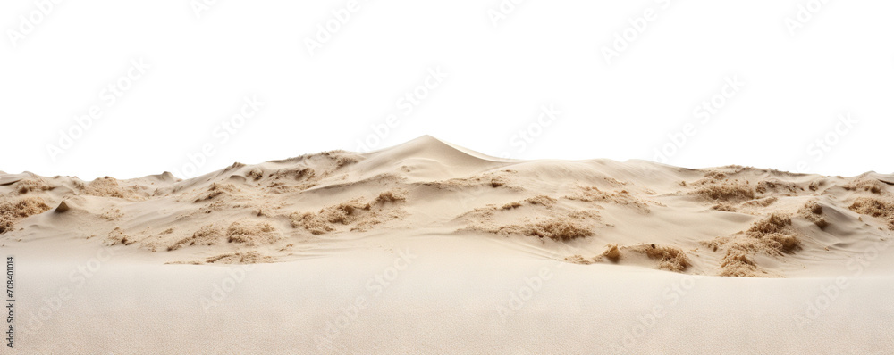 Beach or desert sand cut out - obrazy, fototapety, plakaty 