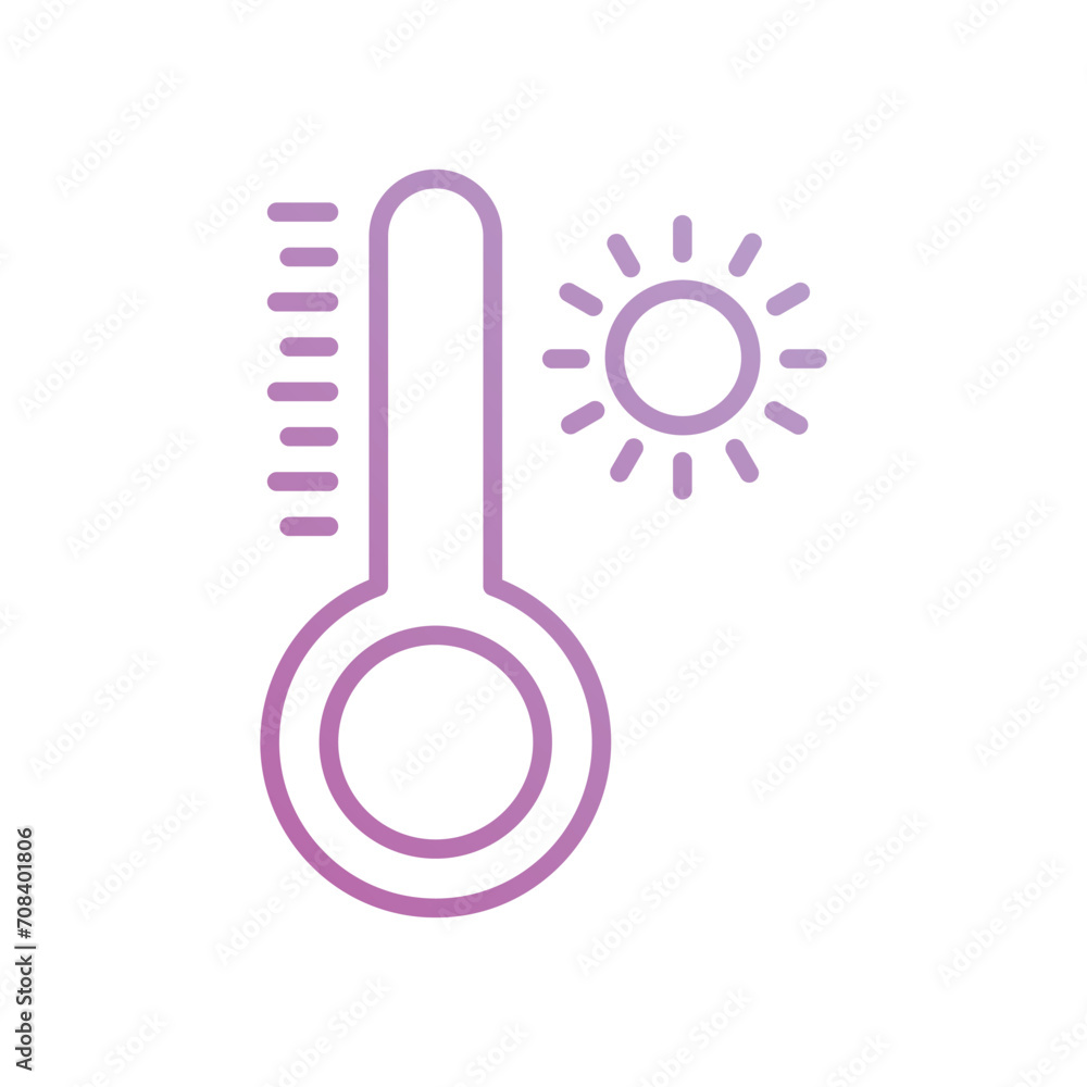 heat icon with white background vector stock illustration heat icon with white background vector stock illustration