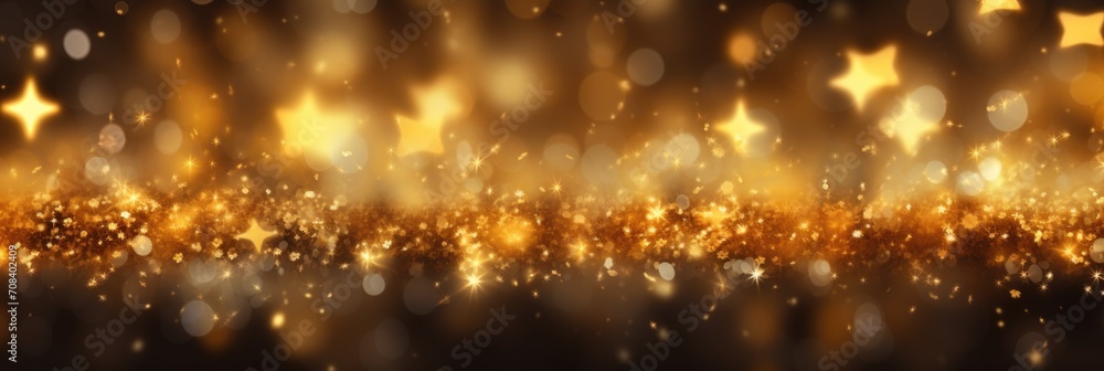 christmas defocus with bokeh background