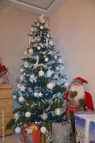 christmas tree with gifts photo